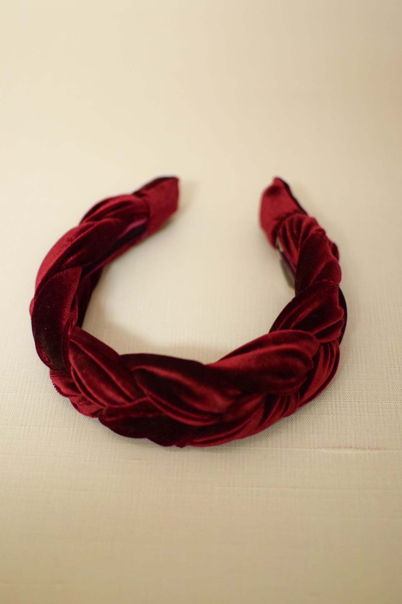 Brute Braided Velvet Headband