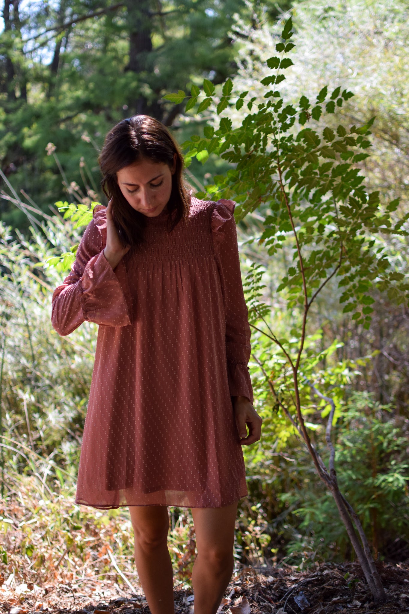 Foil Dotted Babydoll