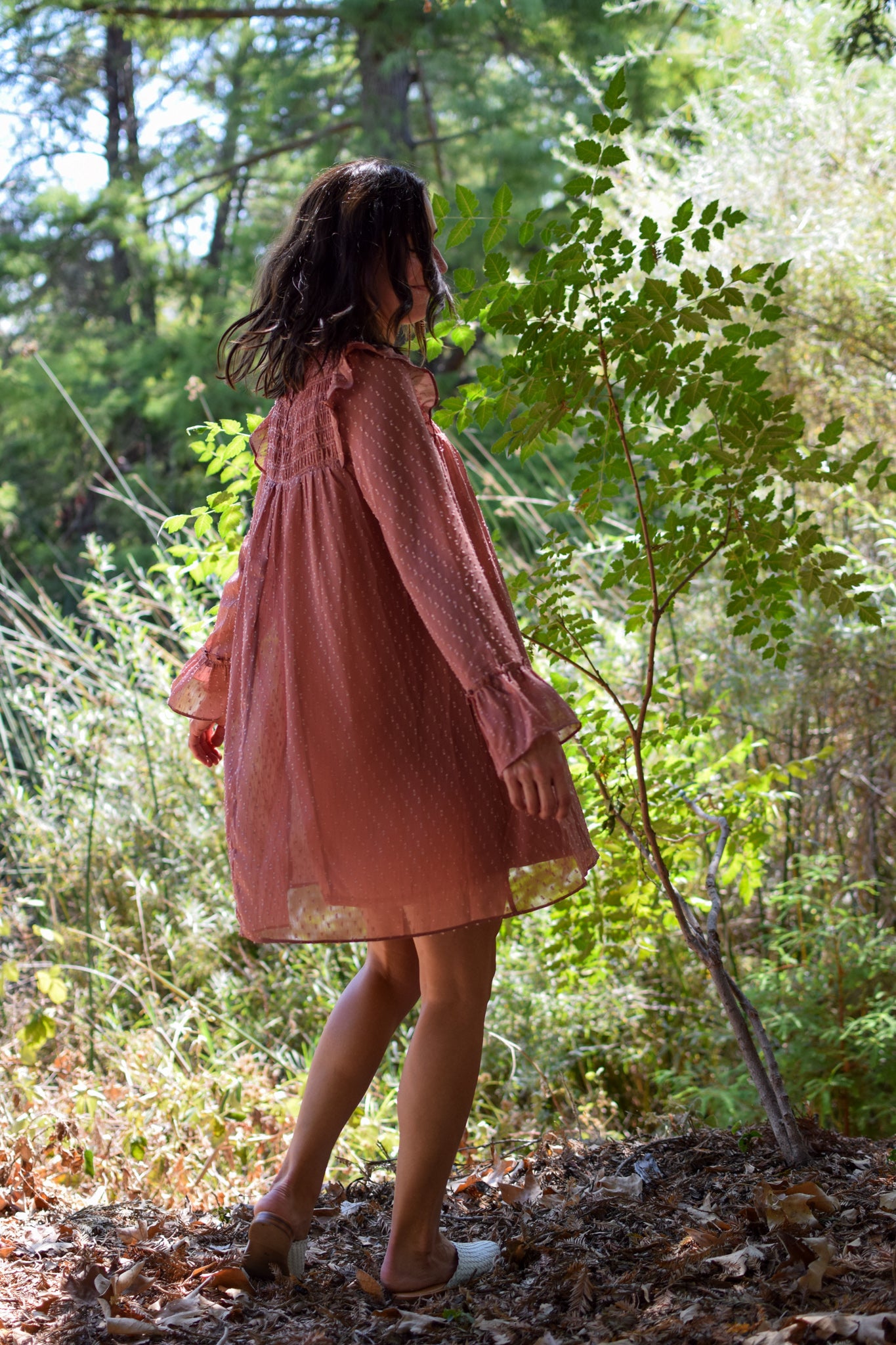 Foil Dotted Babydoll