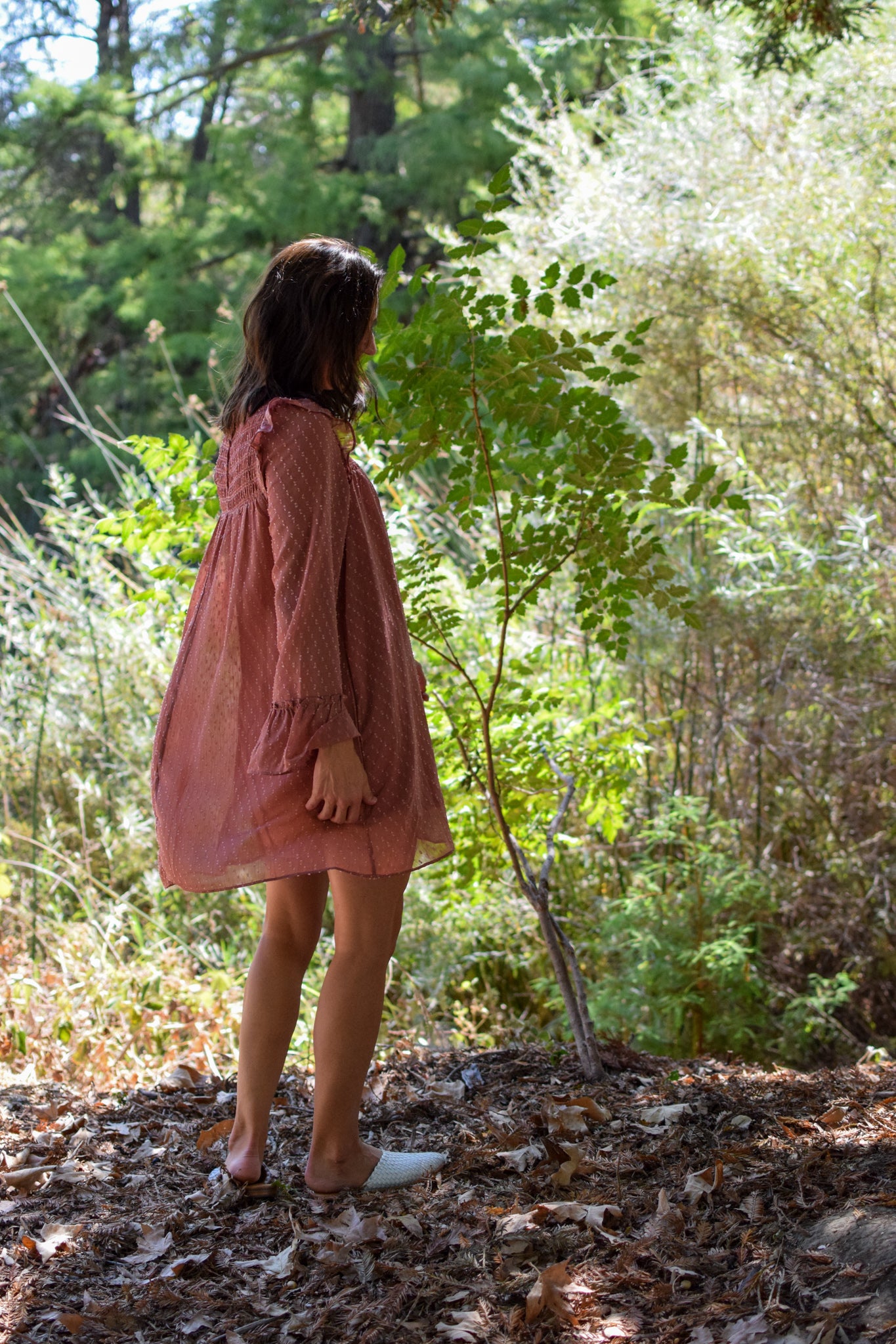Foil Dotted Babydoll