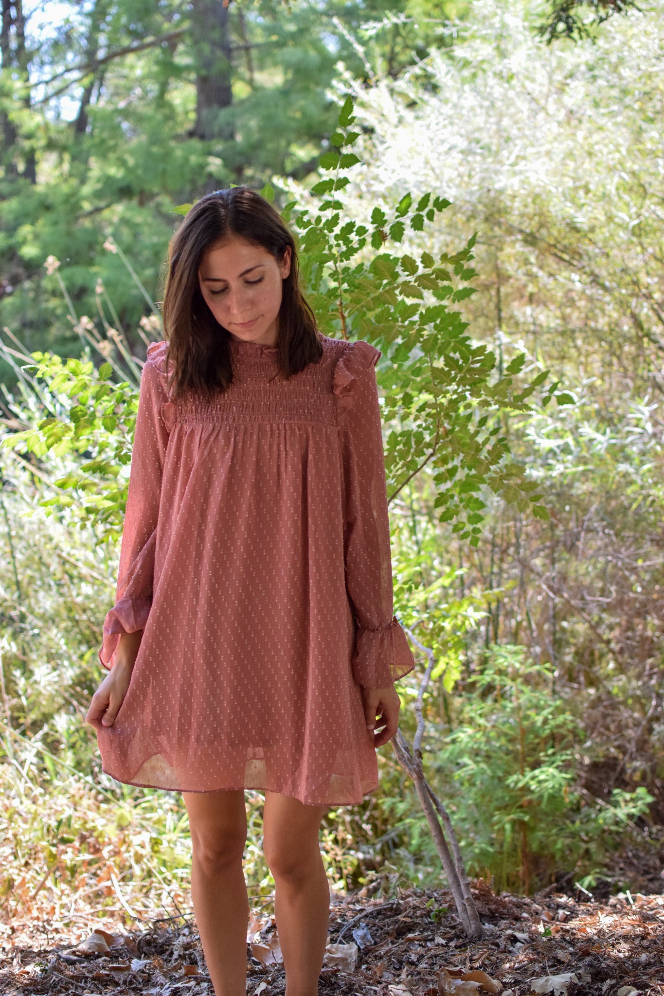 Foil Dotted Babydoll