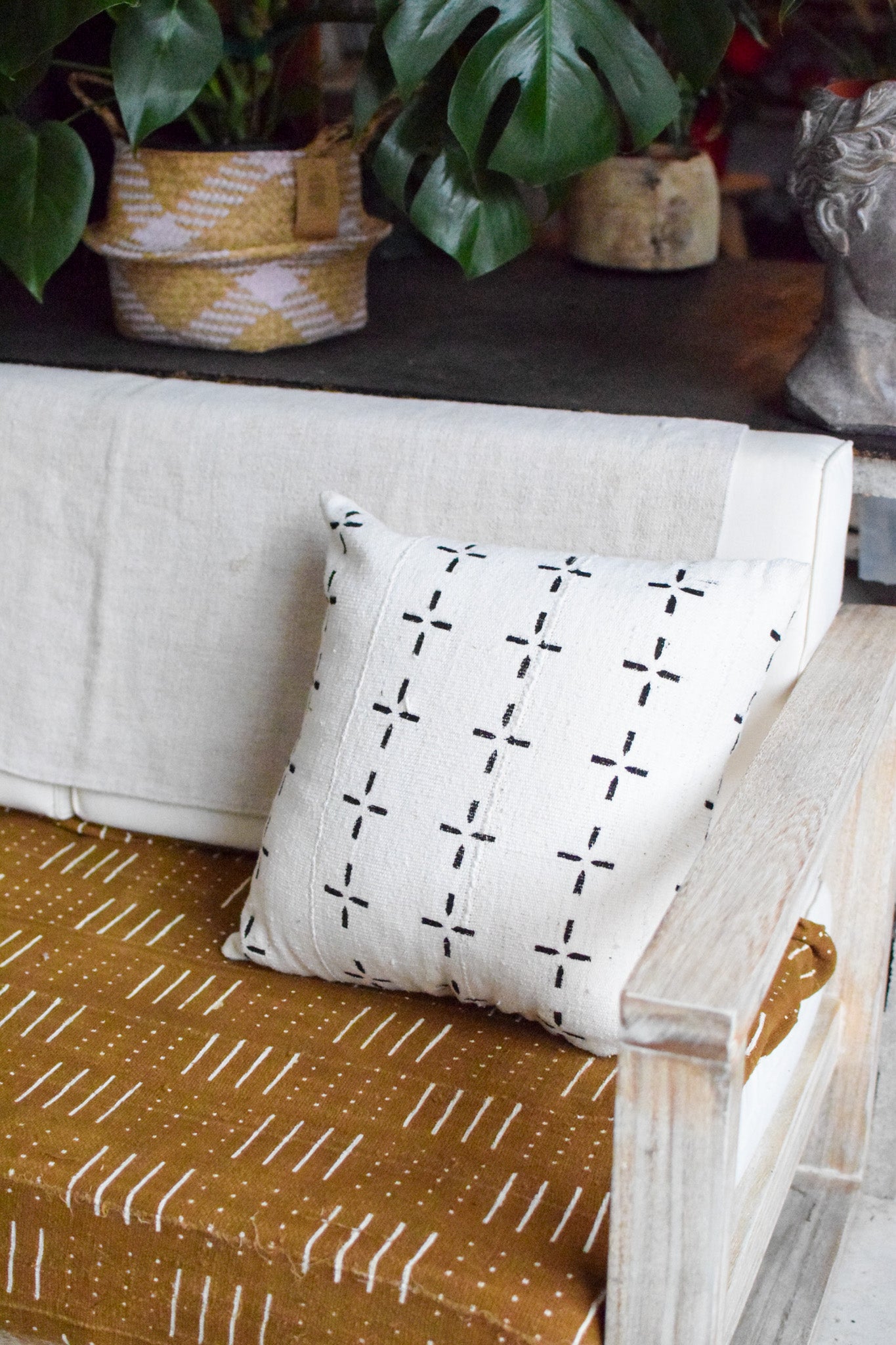 Devo Mudcloth Pillow Cover