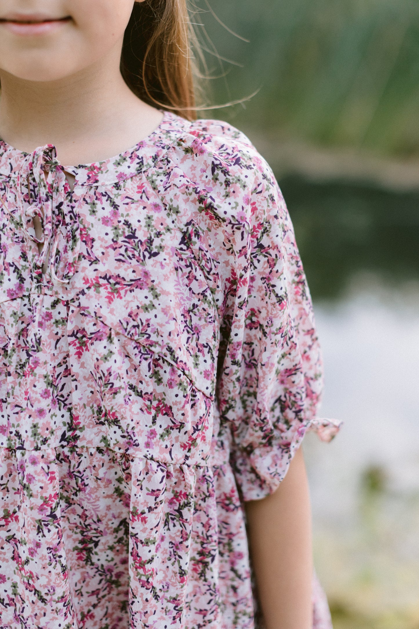 Wendy Blooming Kids Maxi Dress