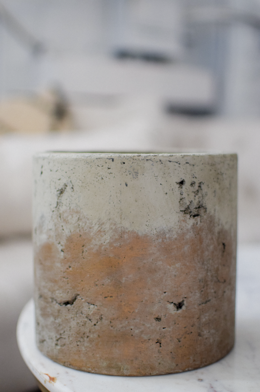 7" Brooks Cement Pot