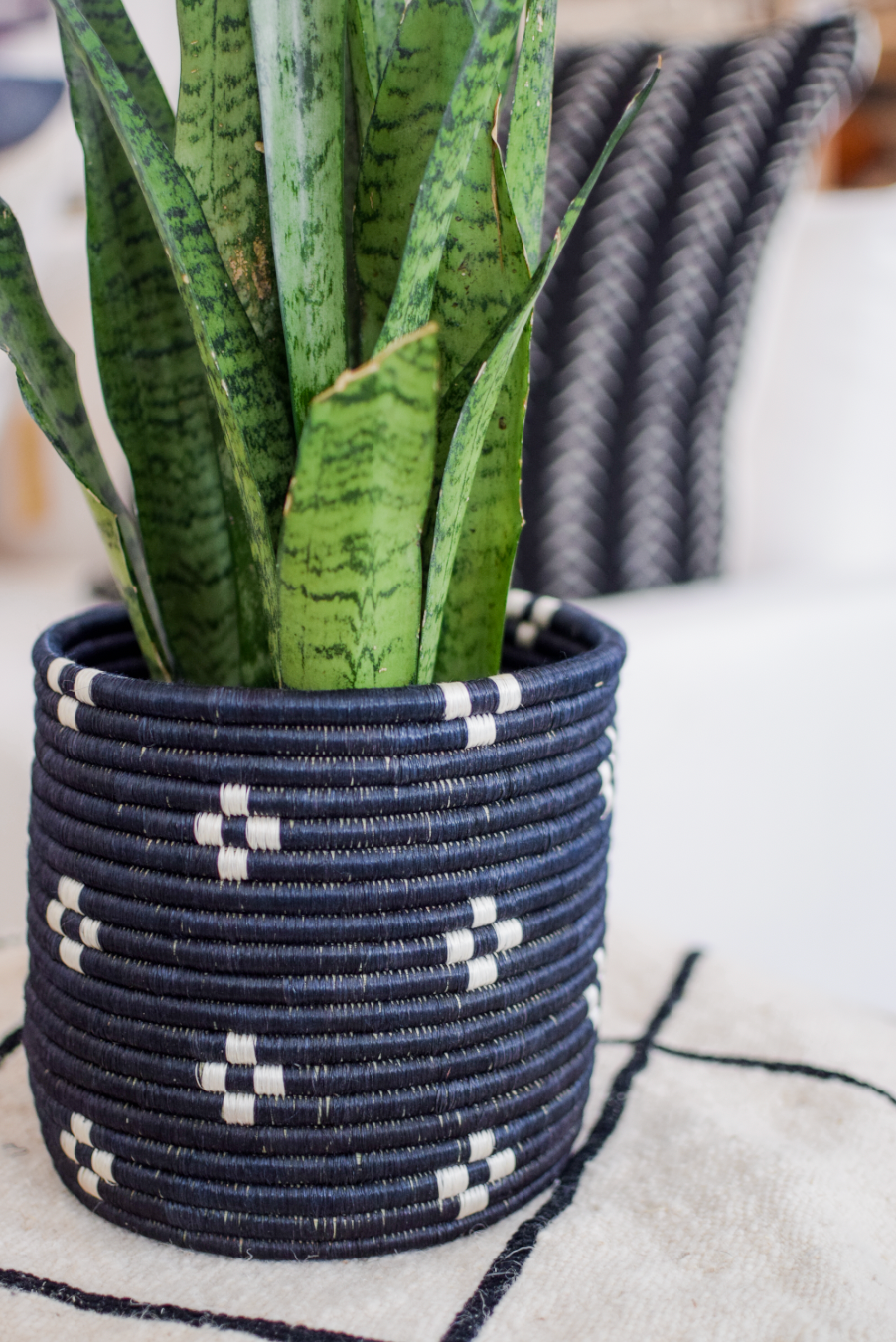 8" Lakuna Woven Basket