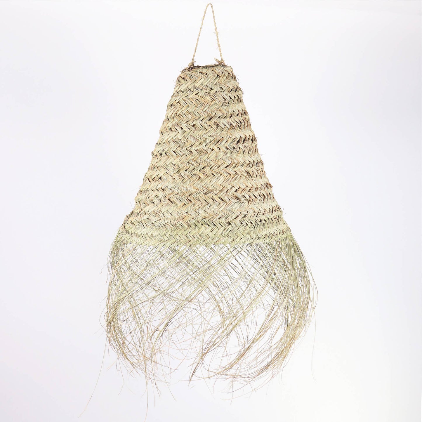 Tabernas Light Pendant - Straw Light Shade