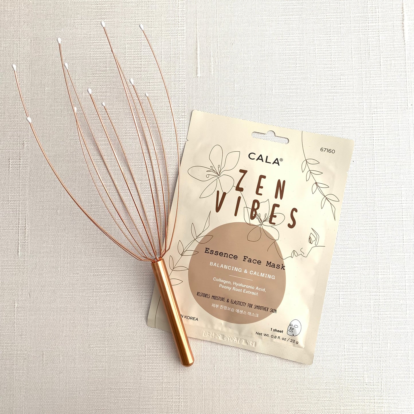 Rose Gold Head Massager
