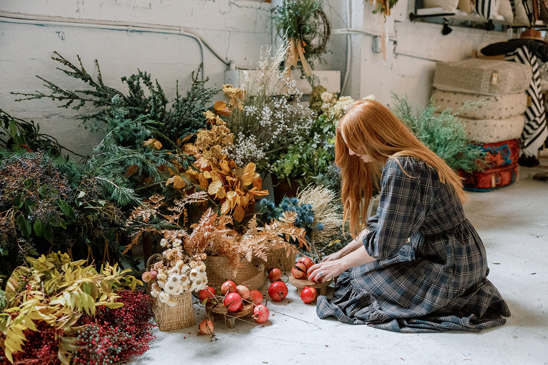 Winter Wreath Workshop with Freckled Floral and Heavenlynest 