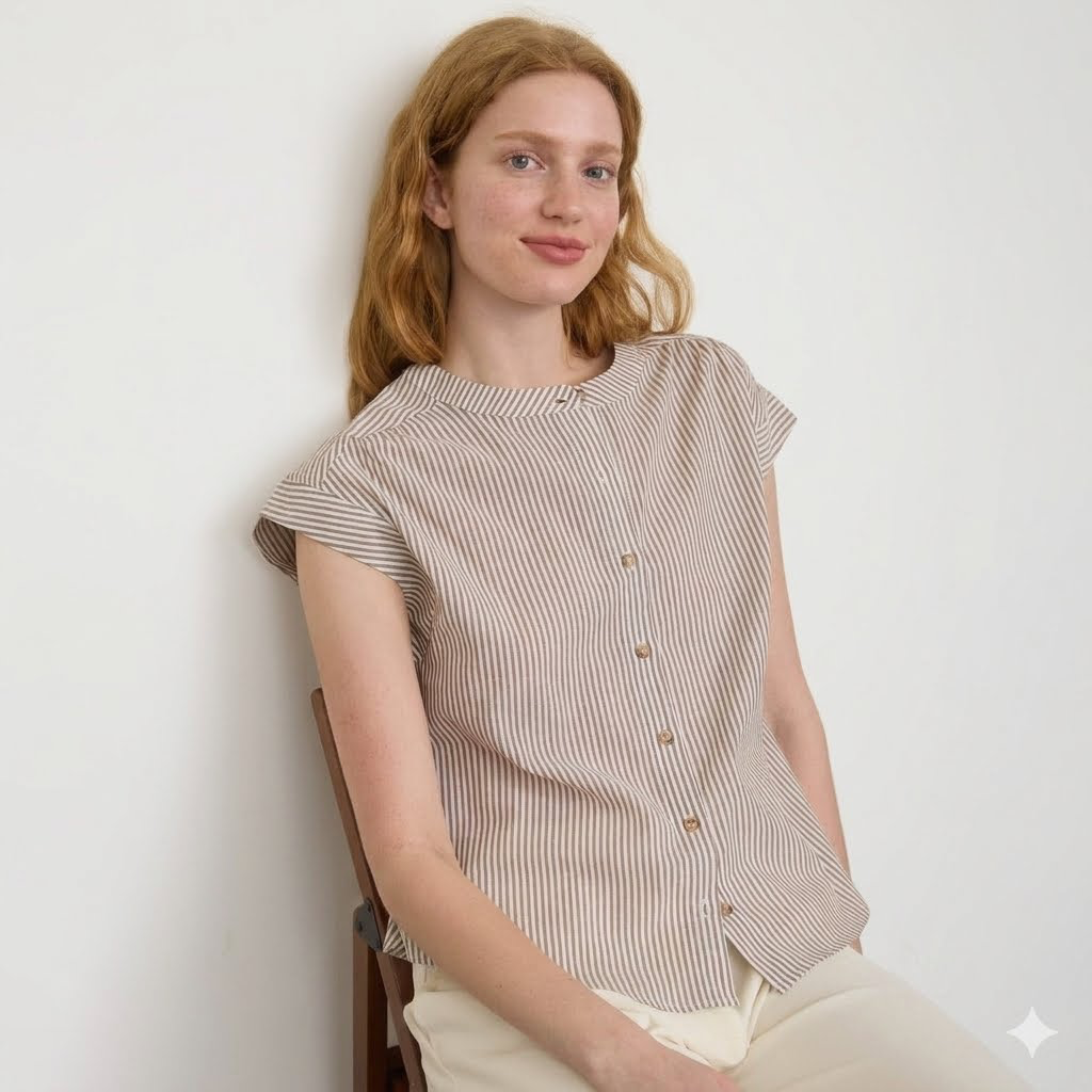 The lily round neck top