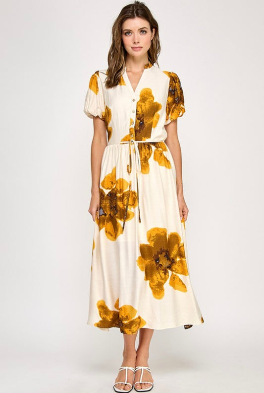 The Mango Lining Dress