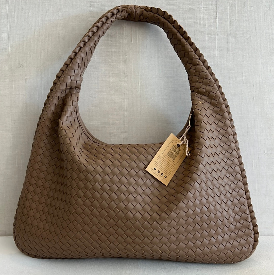 Shoulder handbag Tan