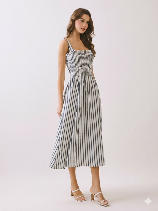 The Anna Midi Stripe