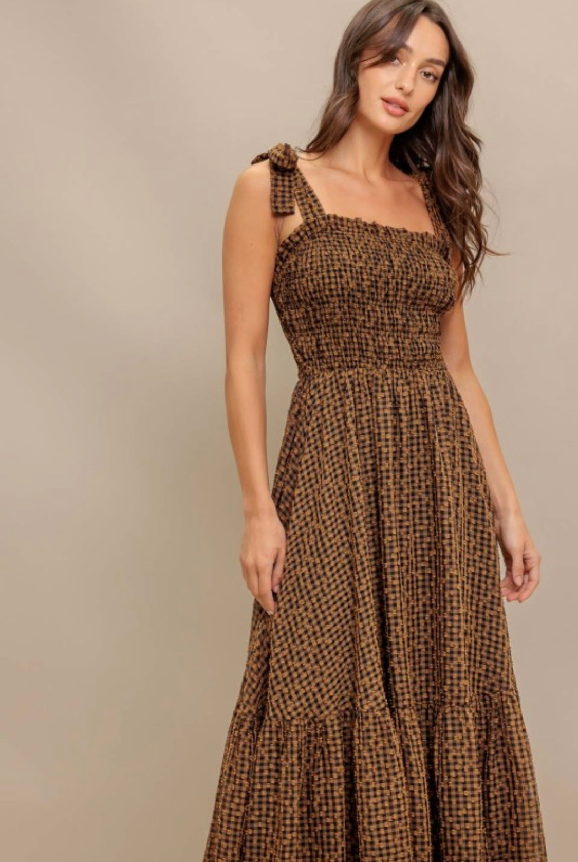 Woven Midi Dress