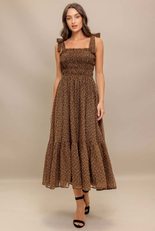 Woven Midi Dress
