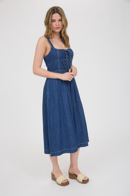 The Charlotte Denim Dress