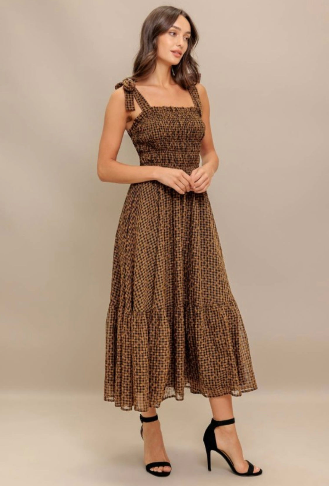 Woven Midi Dress