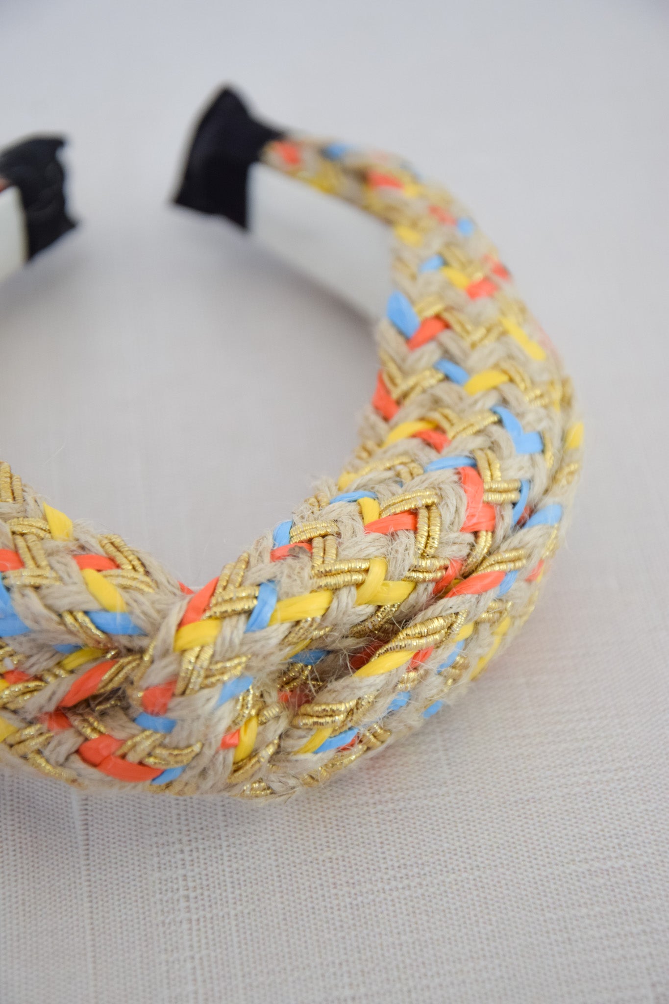 Multi-Gold Top Twist Headband