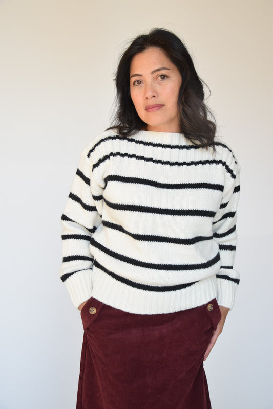Gable Boat Neck Sweater