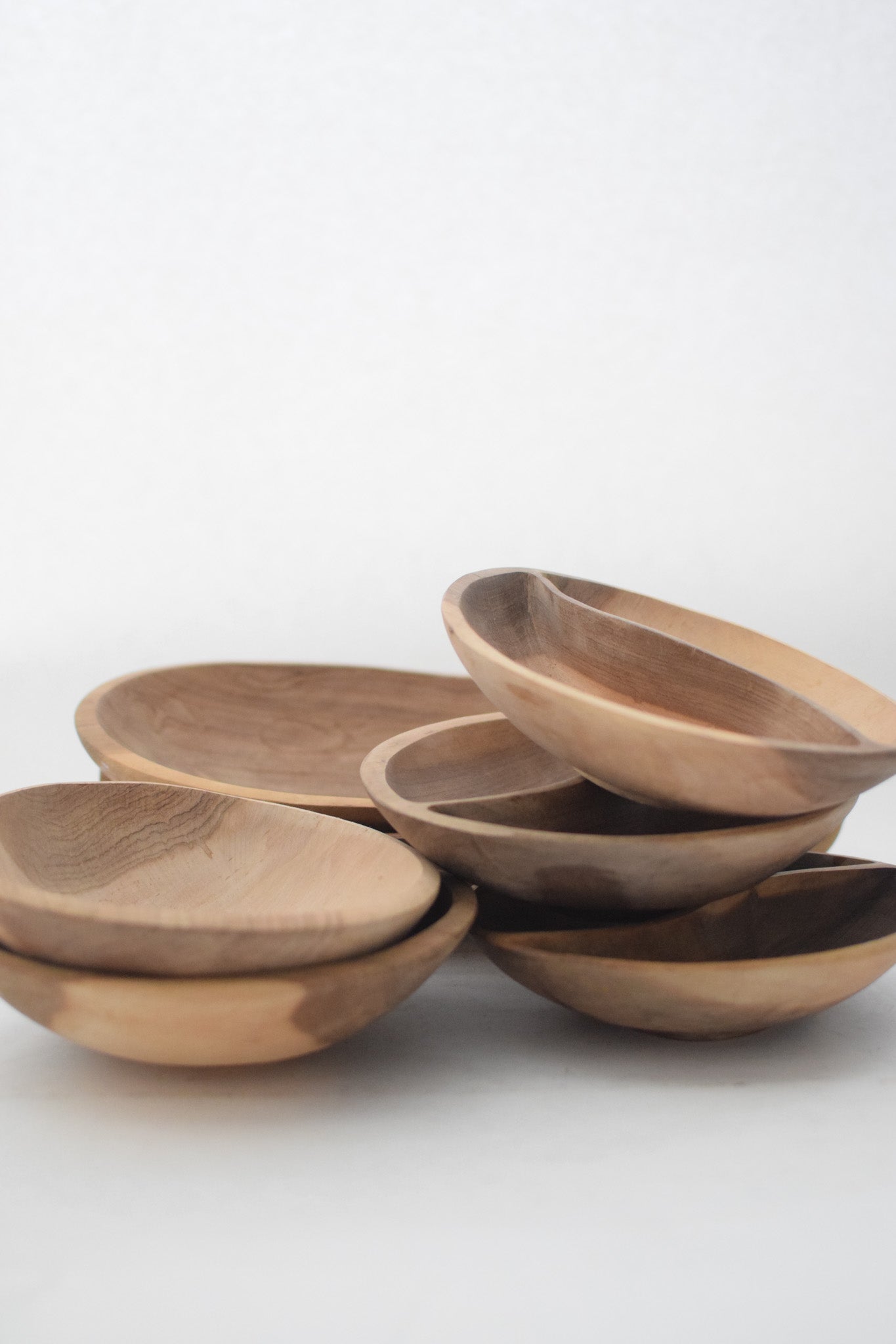 Abiola Carved Wooden Bowl