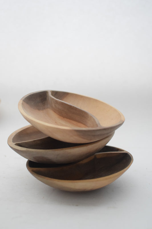 Adanna Carved Wood Bowl
