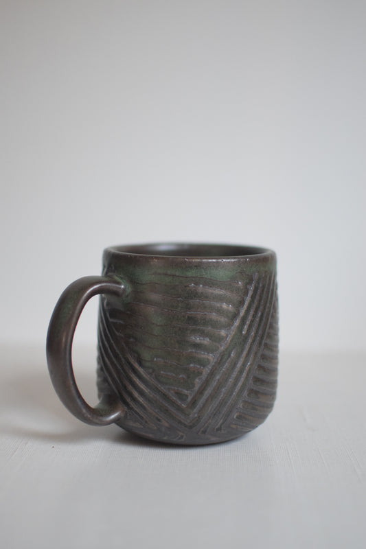 Noir Clay Mug