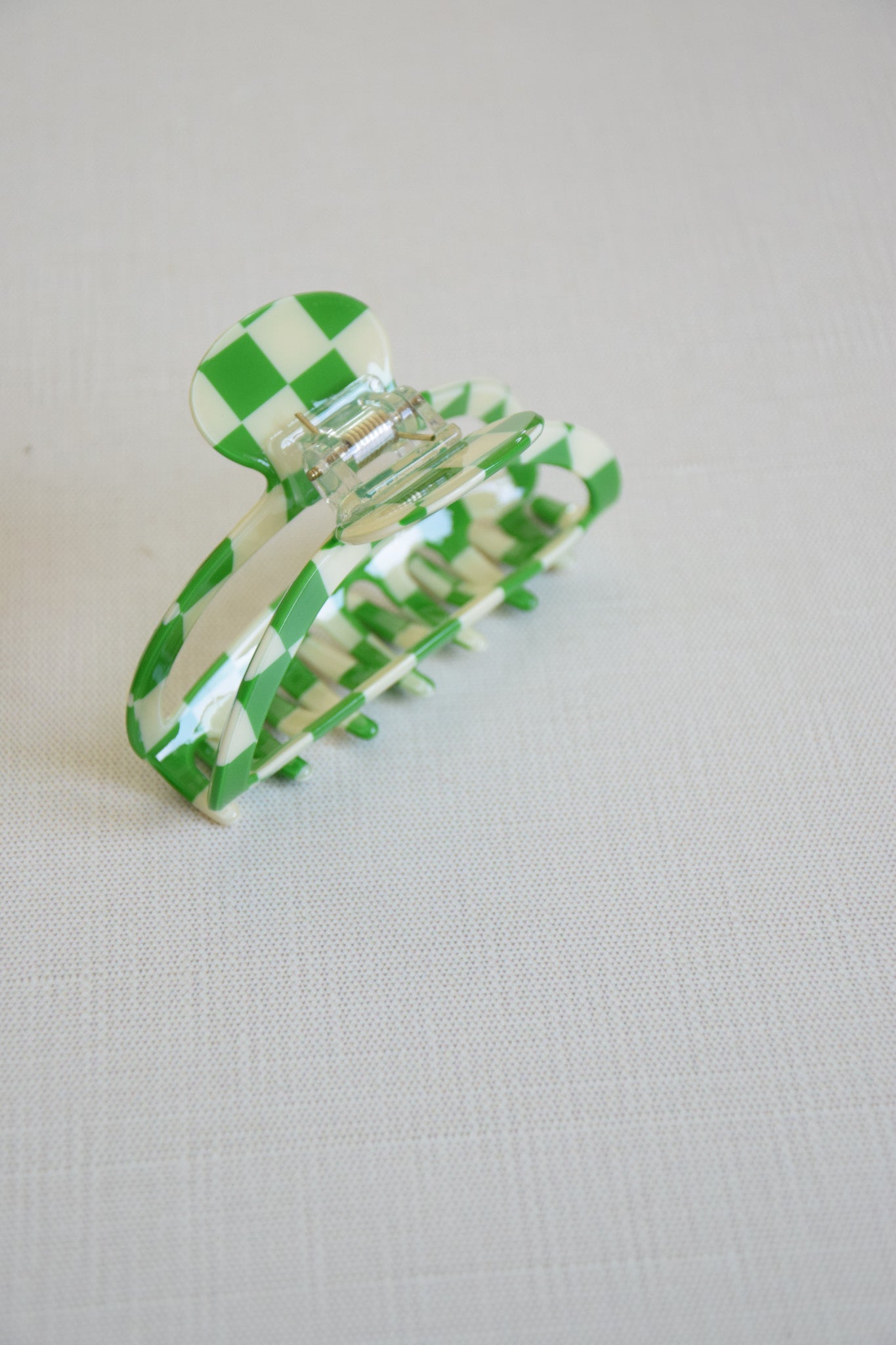 Checkers Claw Clips Green