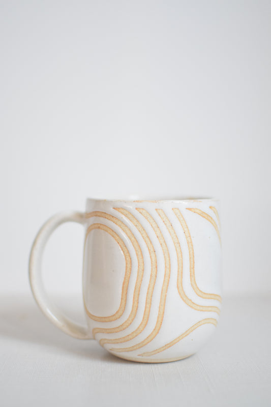 Speckled Linework Vase