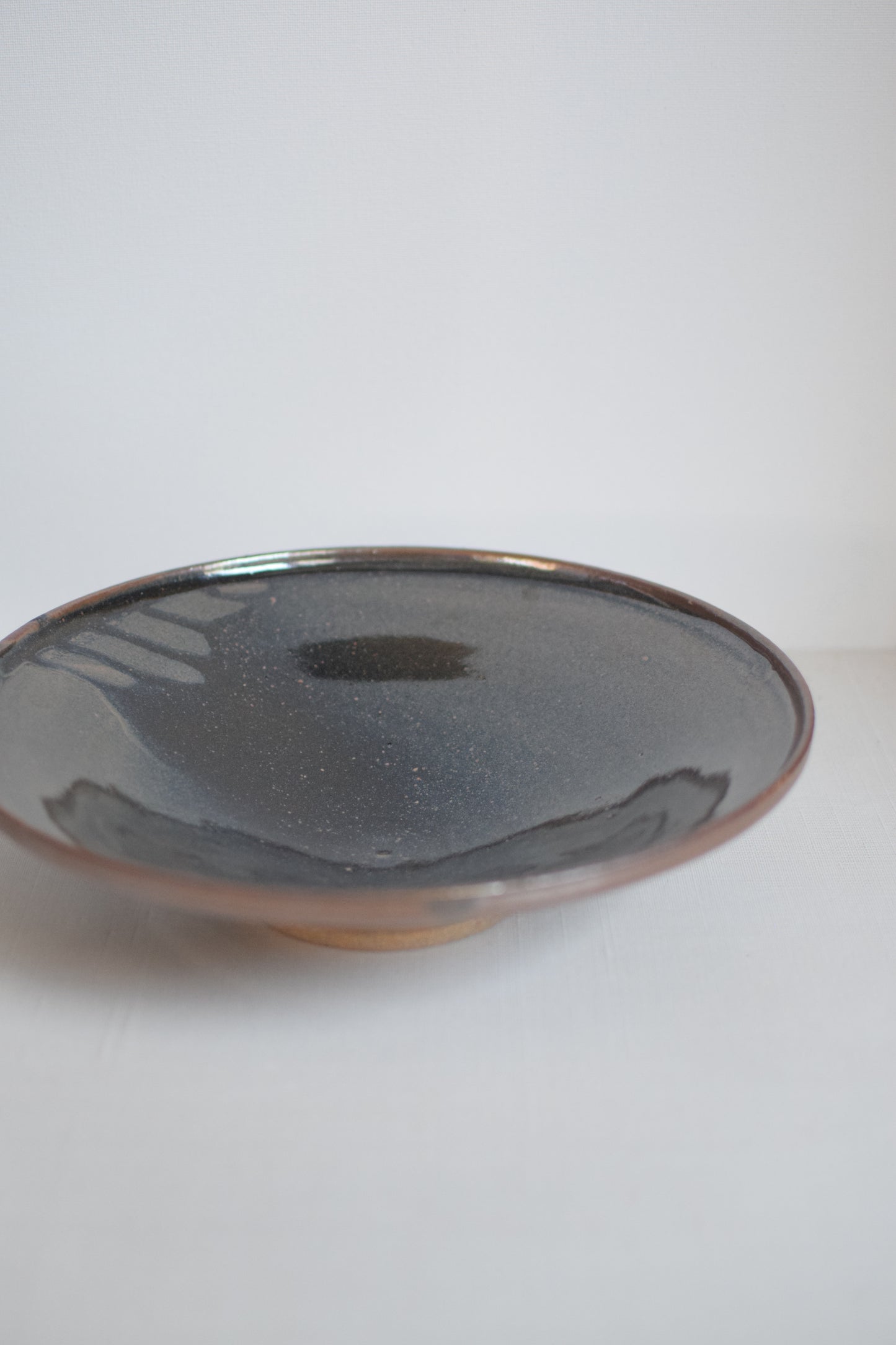 Dark Copper Fruit Bowl