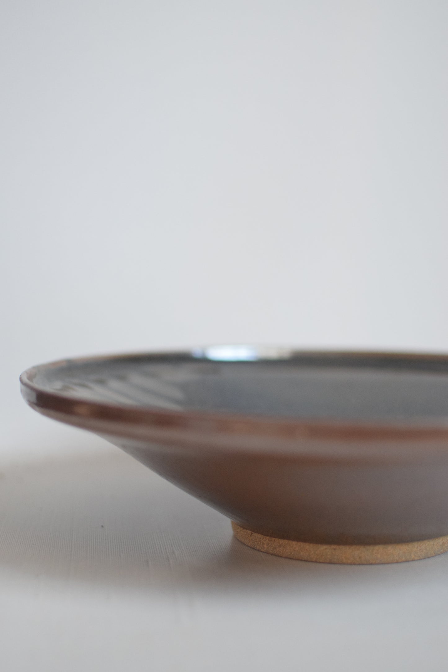 Dark Copper Fruit Bowl