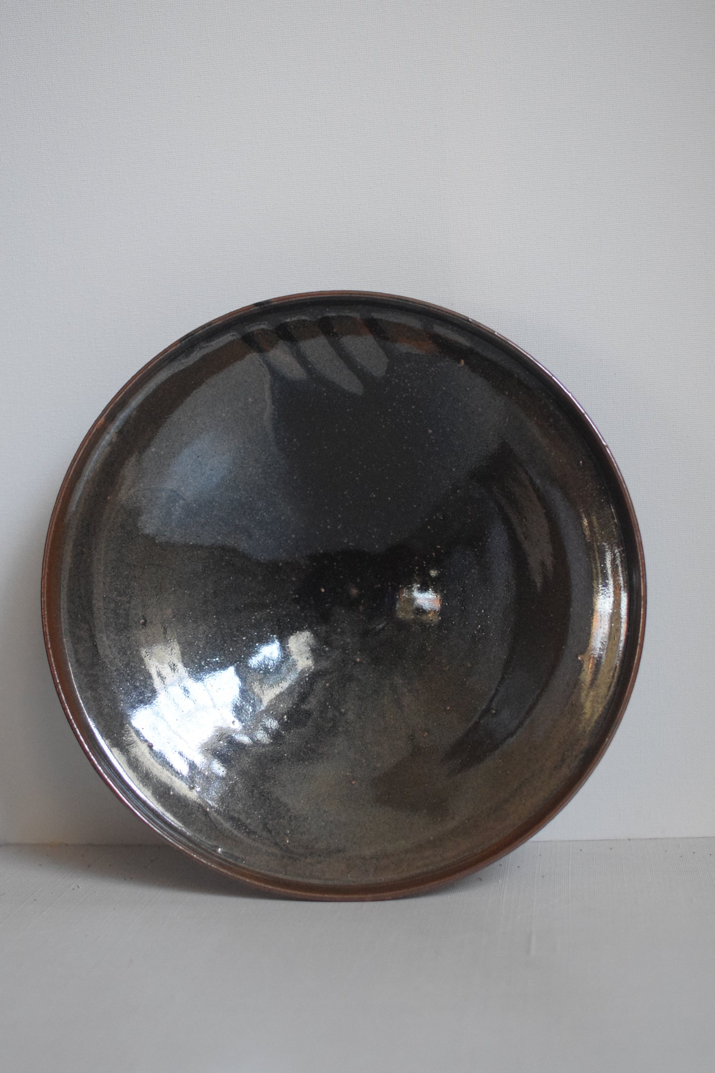 Dark Copper Fruit Bowl