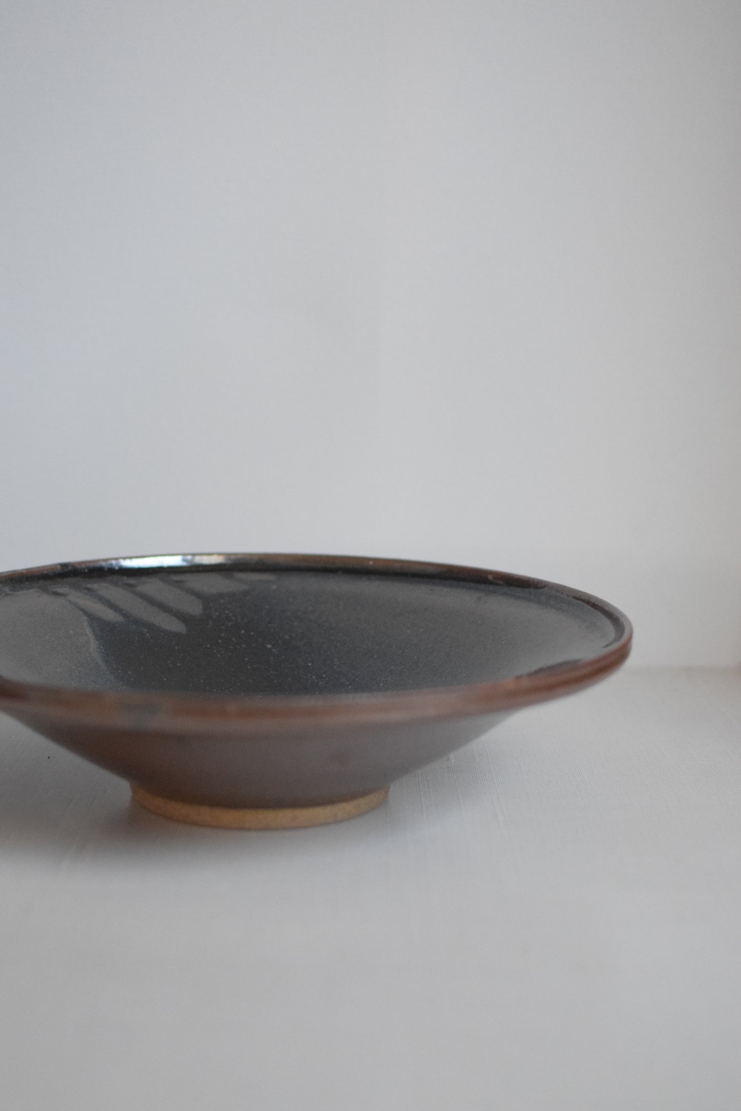 Dark Copper Fruit Bowl