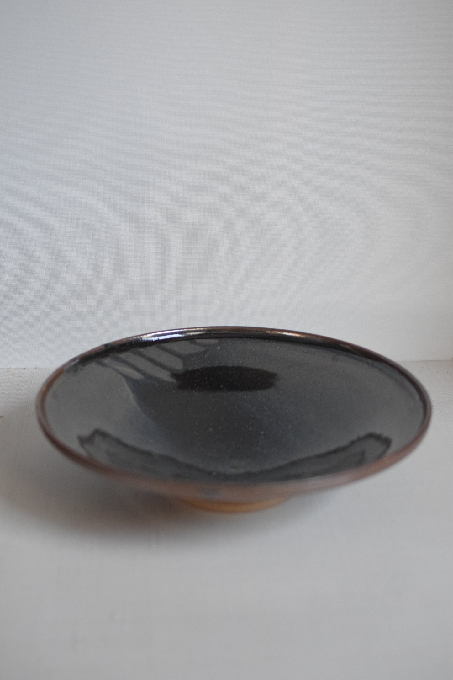 Dark Copper Fruit Bowl
