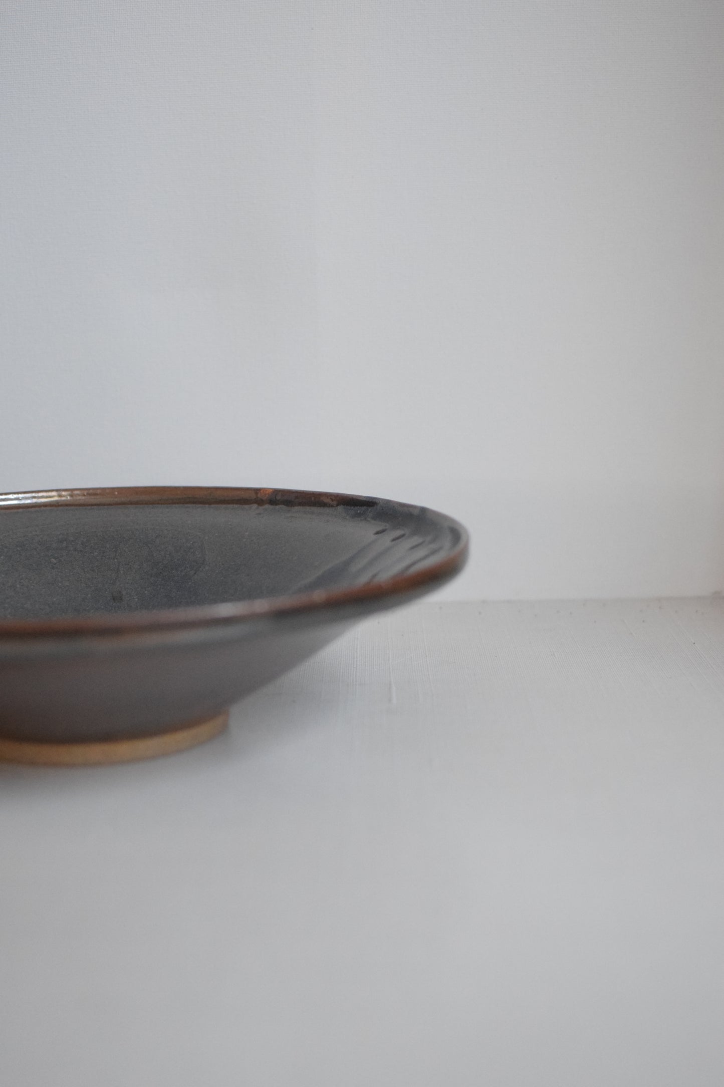 Dark Copper Fruit Bowl