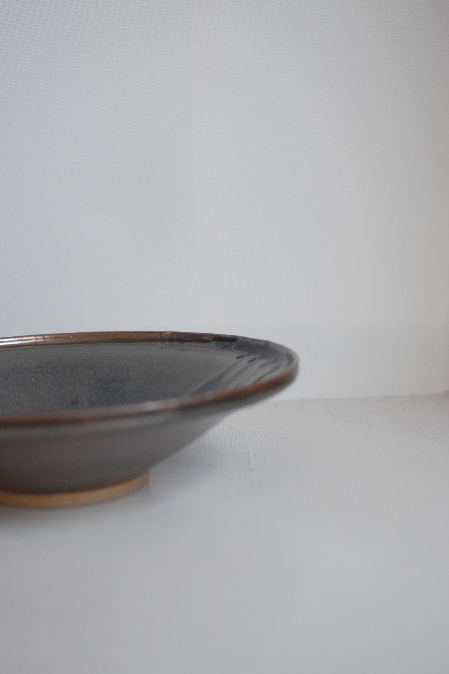 Dark Copper Fruit Bowl