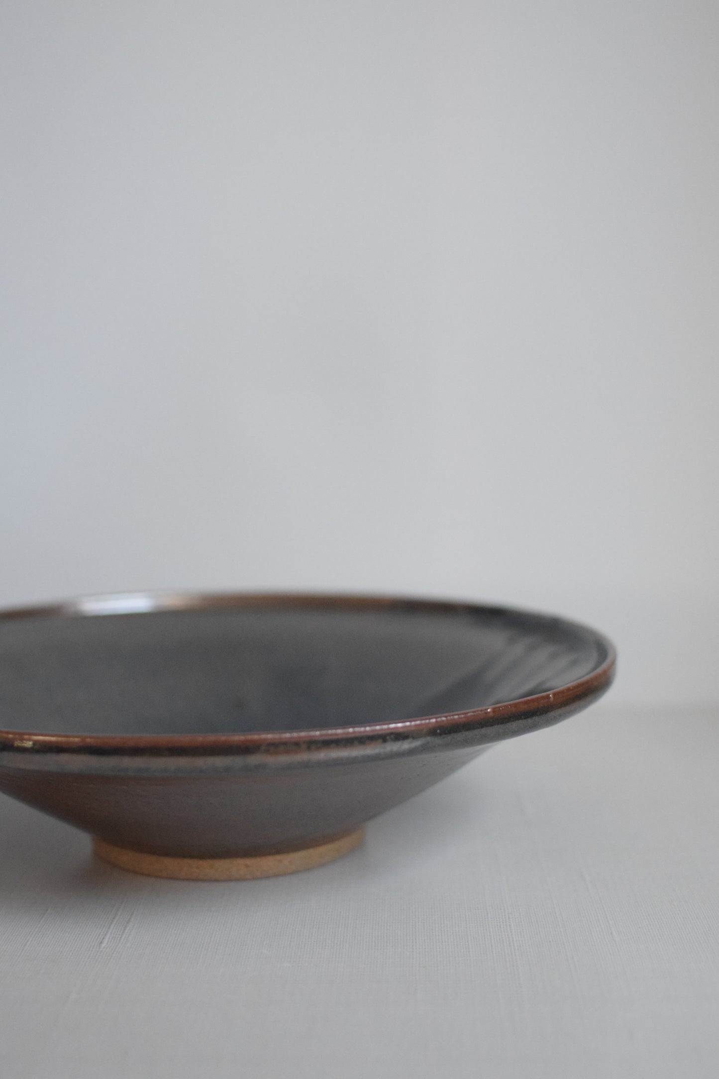 Dark Copper Fruit Bowl