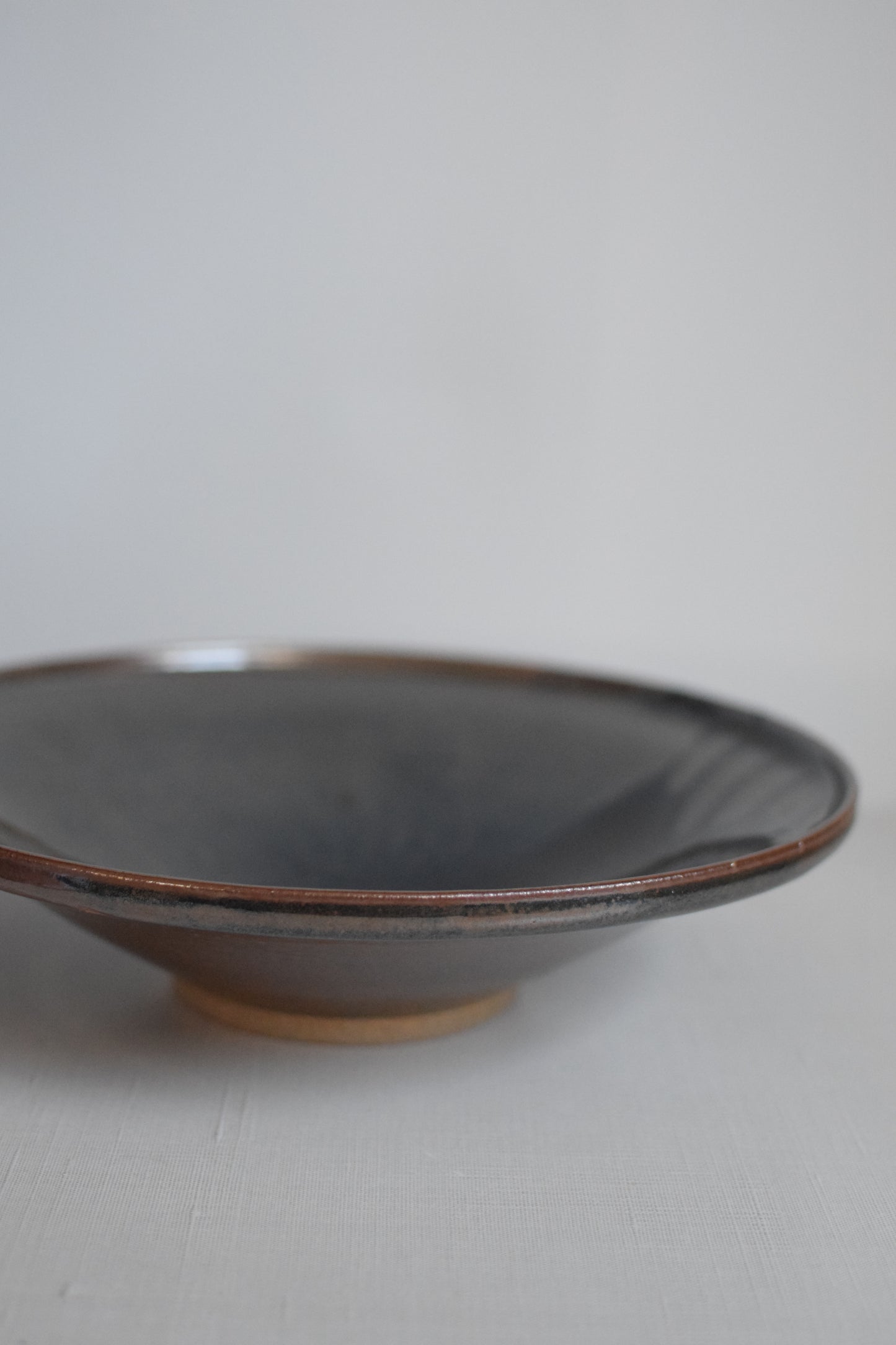 Dark Copper Fruit Bowl