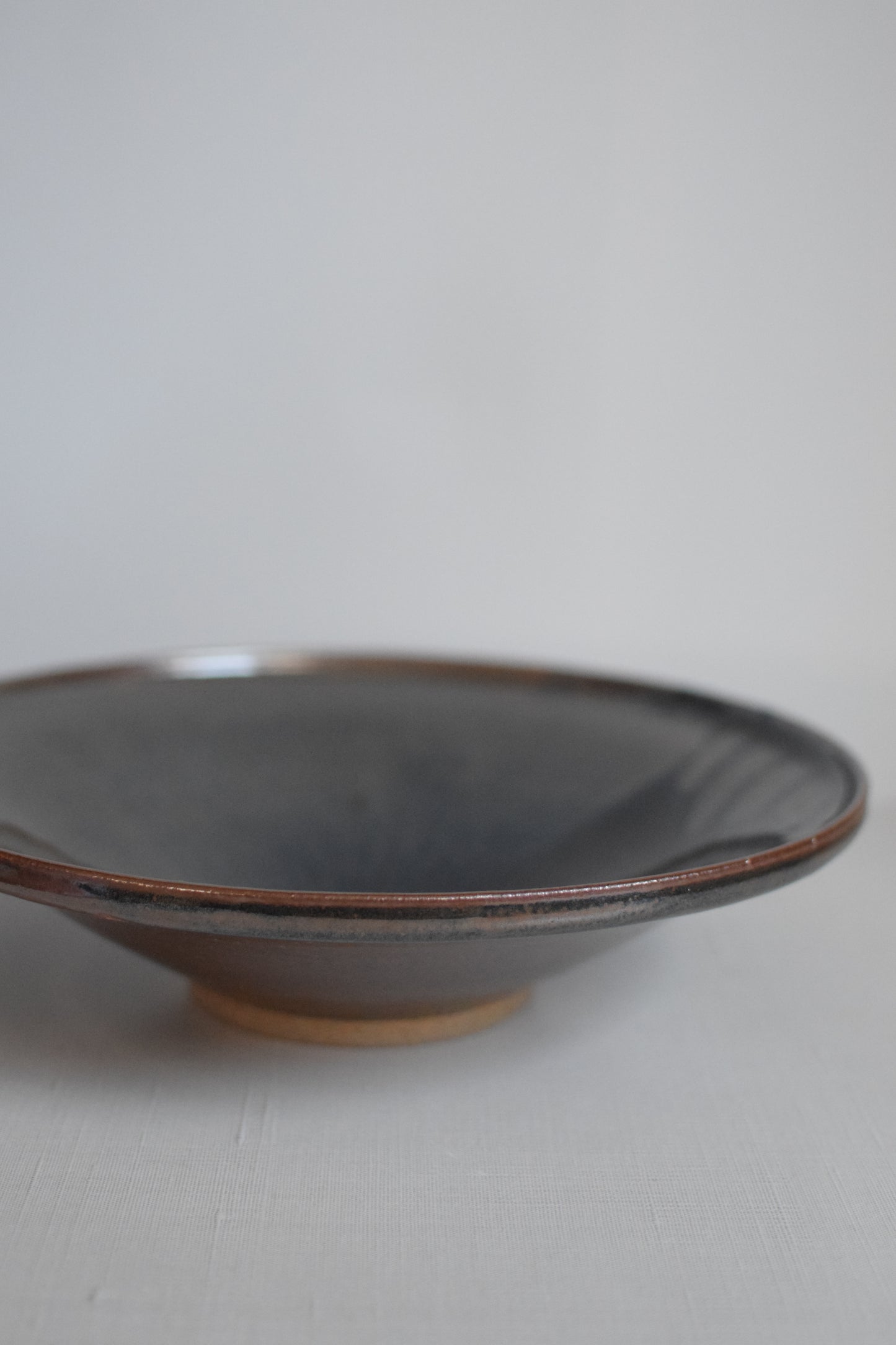 Dark Copper Fruit Bowl