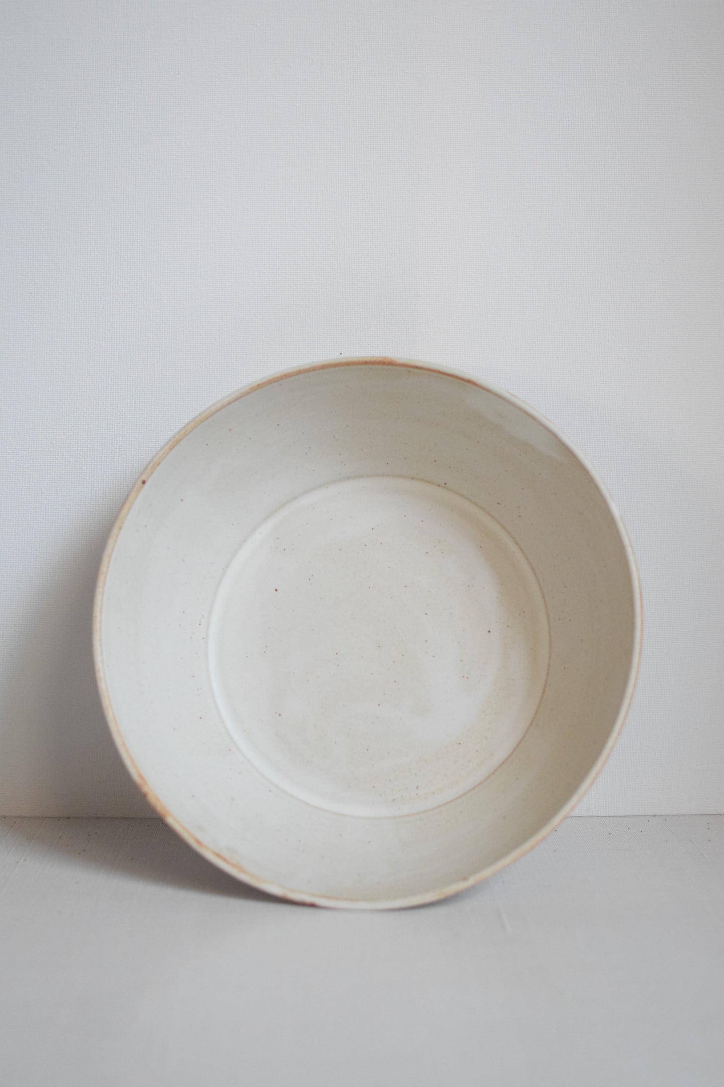 Seafoam White Bowl