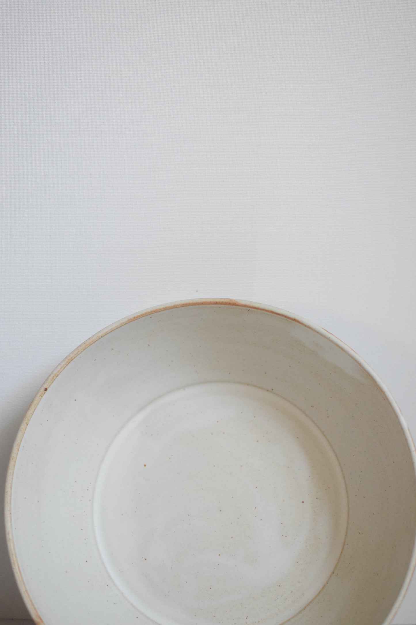 Seafoam White Bowl