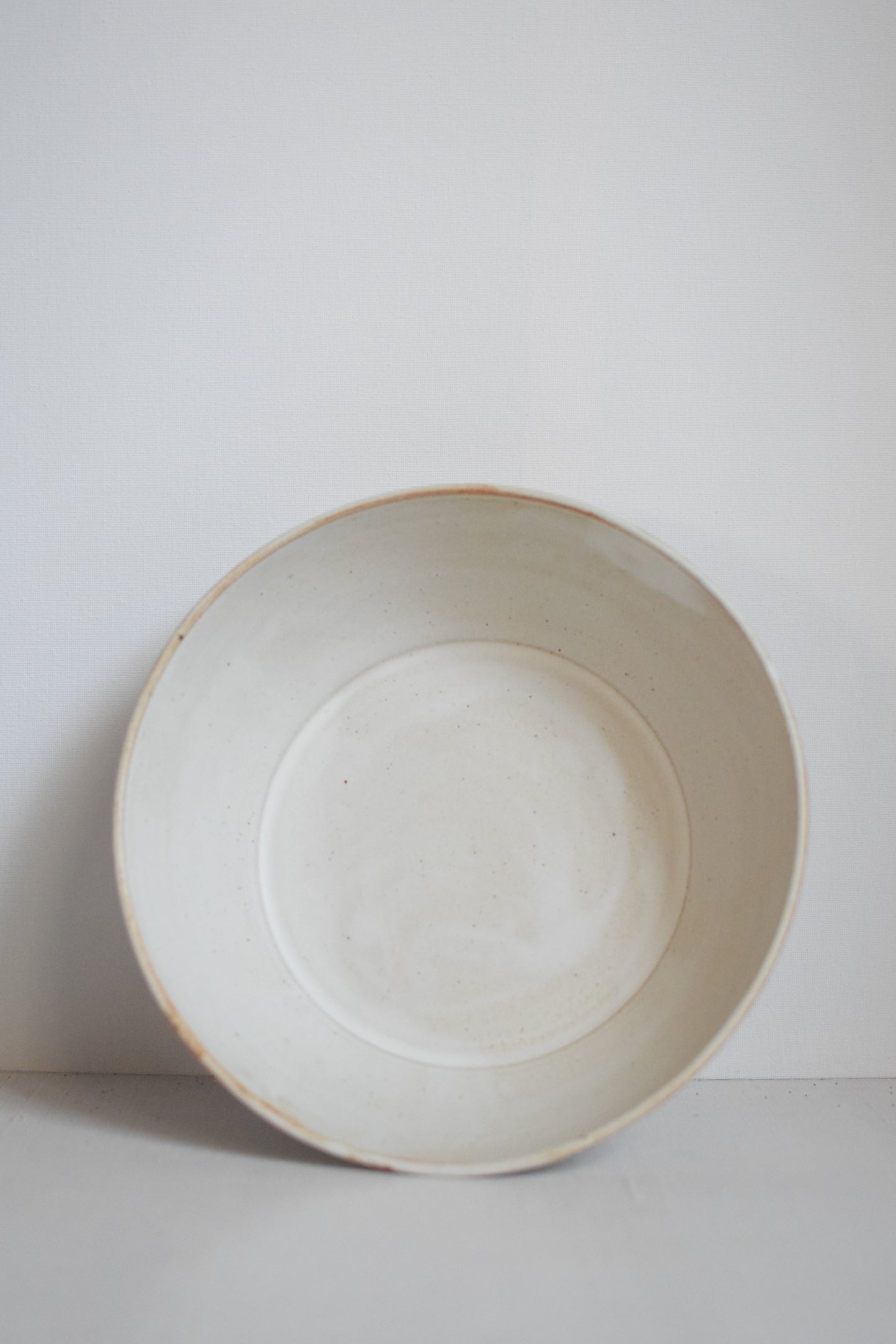 Seafoam White Bowl