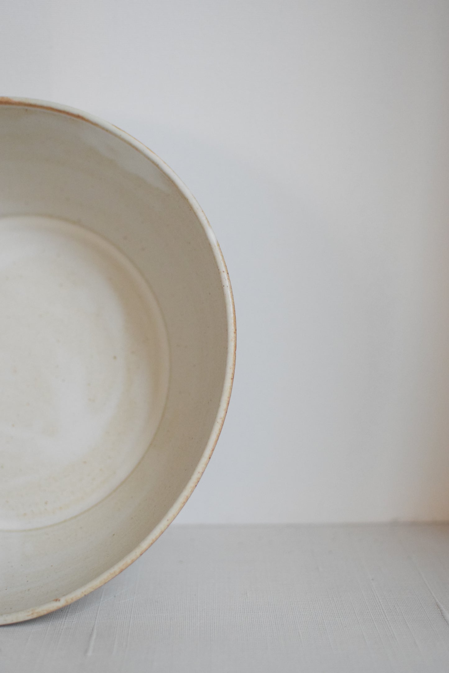 Seafoam White Bowl
