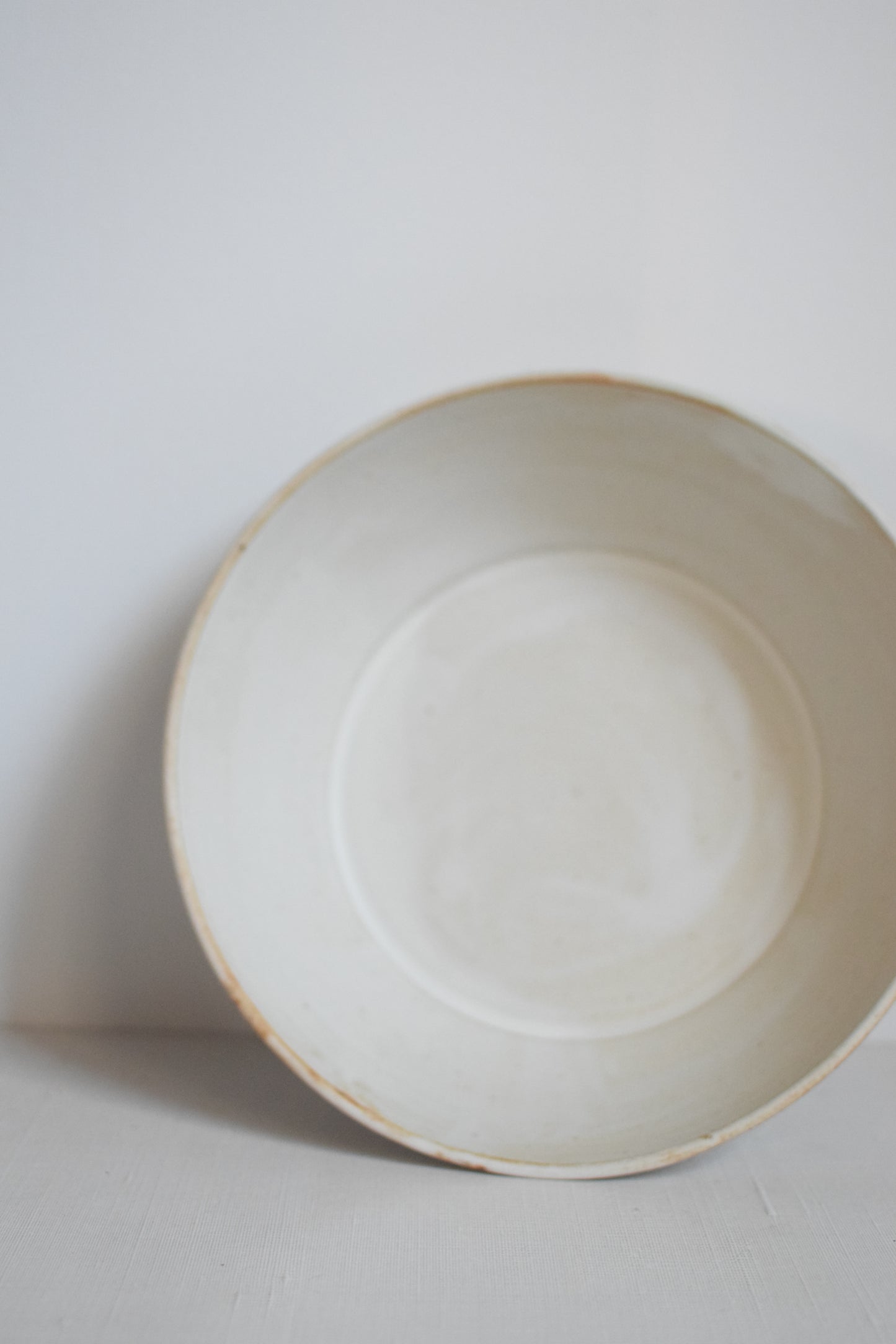 Seafoam White Bowl