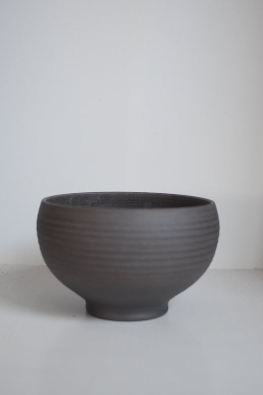 Earthen Noir Bowl