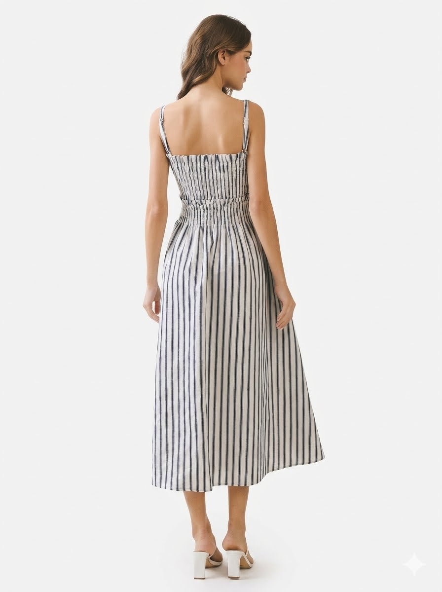 The Anna Midi Stripe