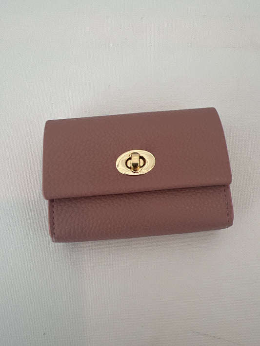 Vegan Buckle Card Wallet