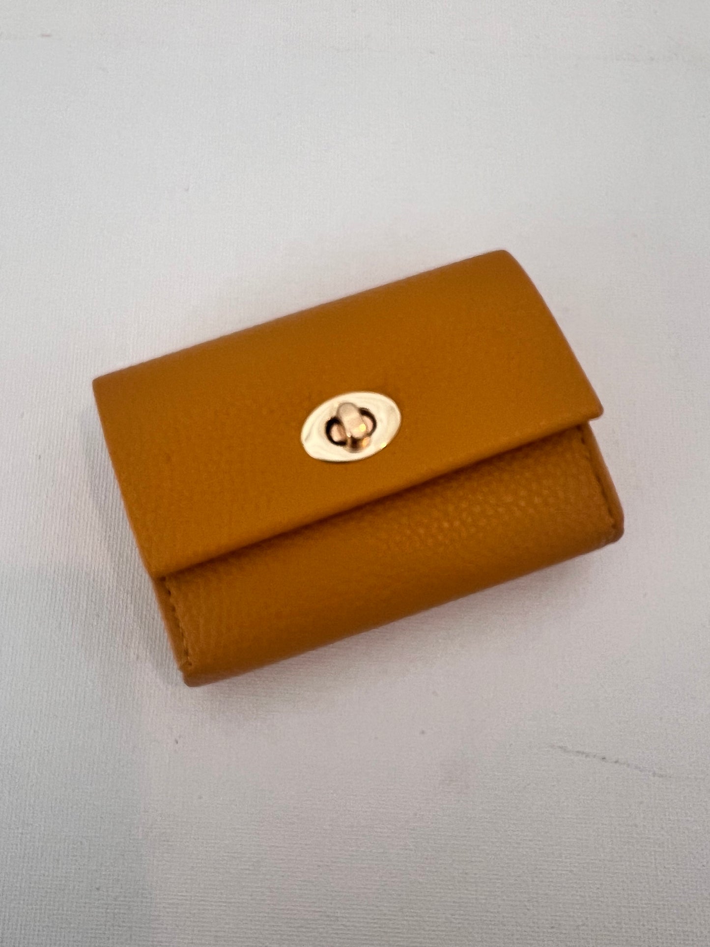 Vegan Buckle Card Wallet