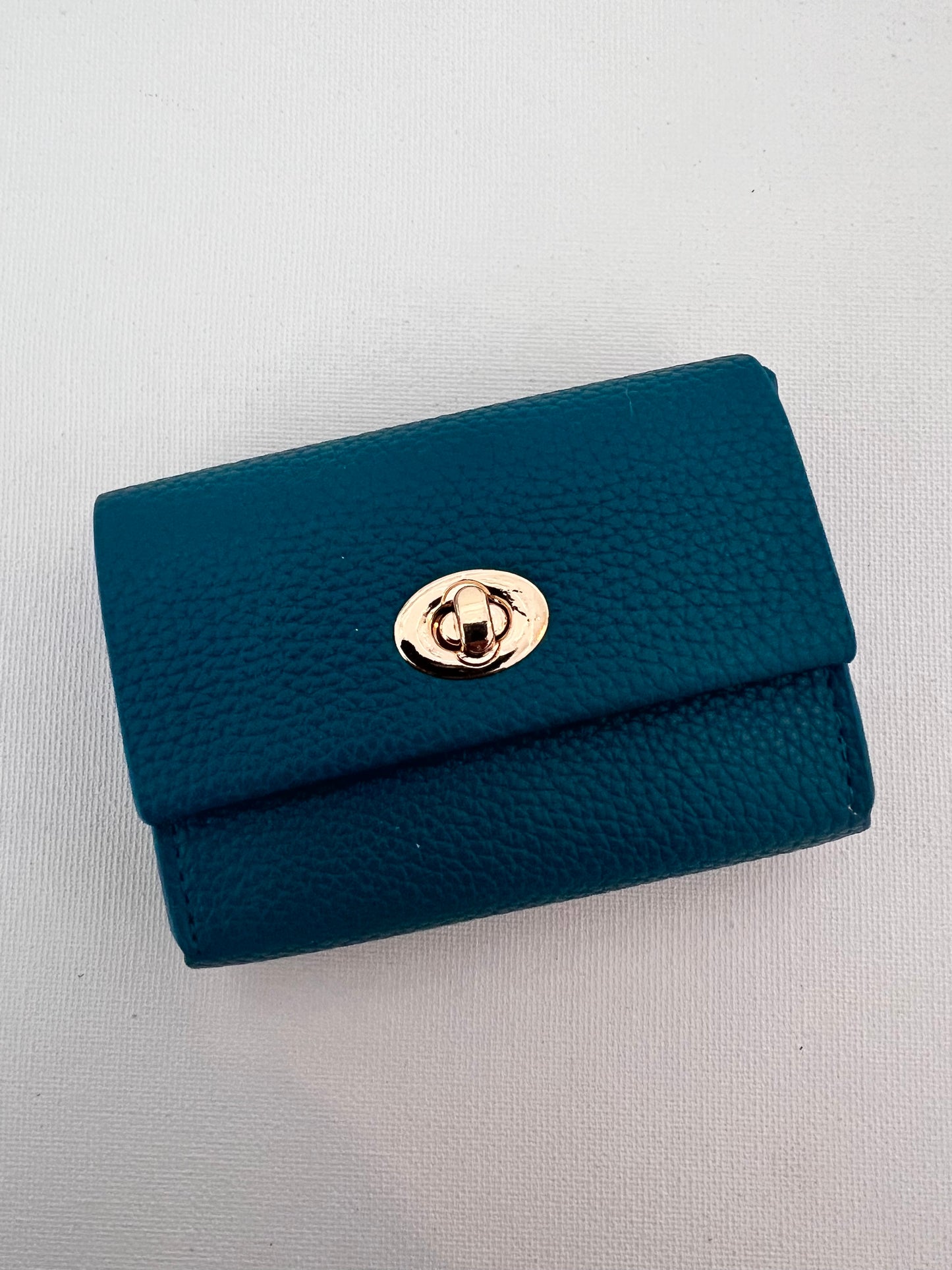 Vegan Buckle Card Wallet