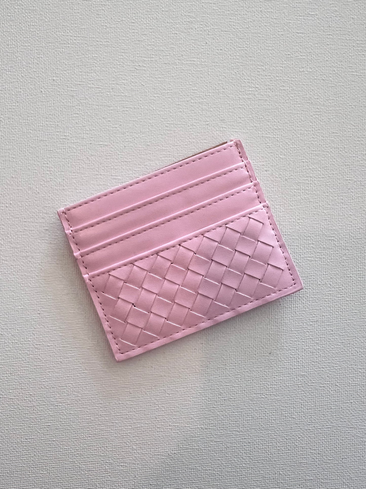 Vegan Woven Card Wallet