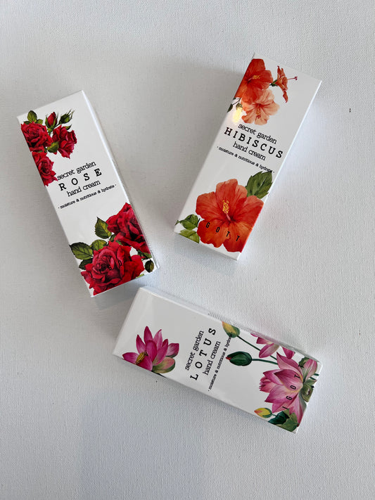 Hibiscus hand cream