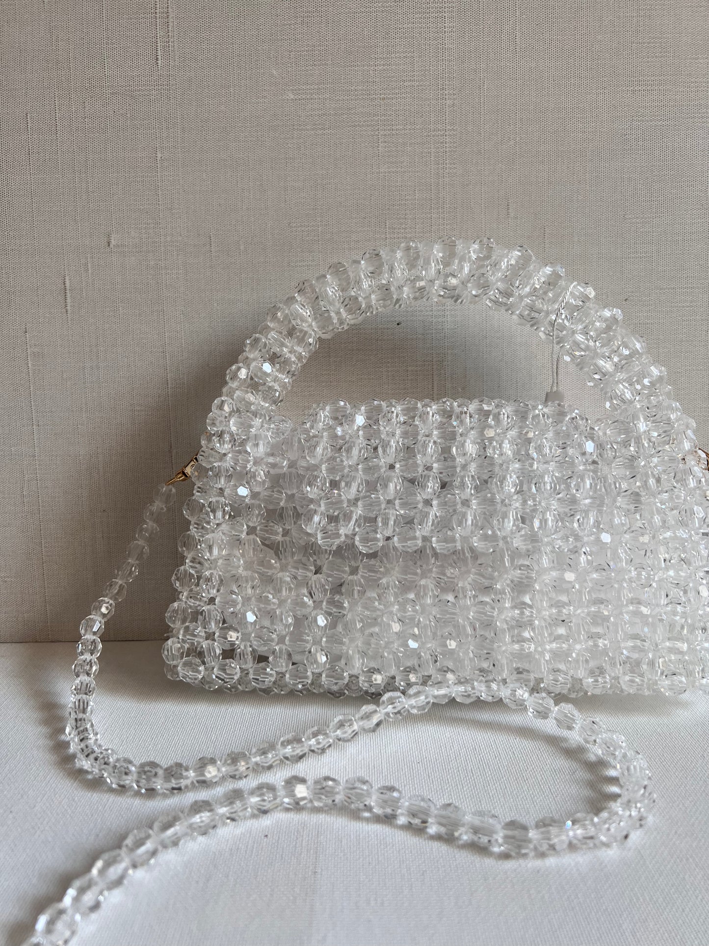 Moda hand bag clear